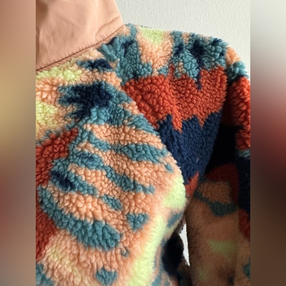 Free People Hit the Slopes Pullover Oasis Combo Aurora Jacket XS - Picture 5 of 10